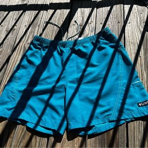 Columbia Sportswear Company Sky Blue Mesh Boardshorts Men's Size L